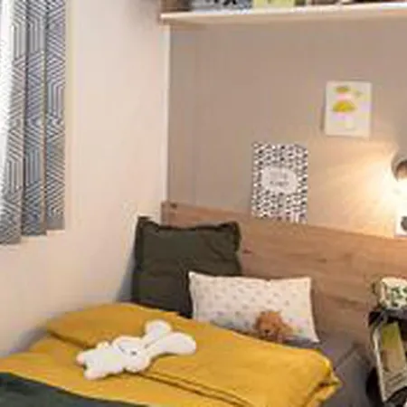 Campeggio Mobil-home 5 Personnes Avec Terrasse Et Cuisine équipée - Api-1-52-1148 La Douze