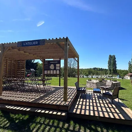 Campeggio Mobil-home 5 Personnes Avec Terrasse Et Cuisine équipée - Api-1-52-1148 La Douze